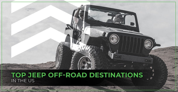 Top Jeep® Off-Road Destinations in the US