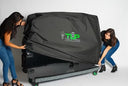TopLift Pros Store-A-Door™ Jeep® door storage cart cover, weather-resistant with zipper closure, designed for secure outdoor storage.