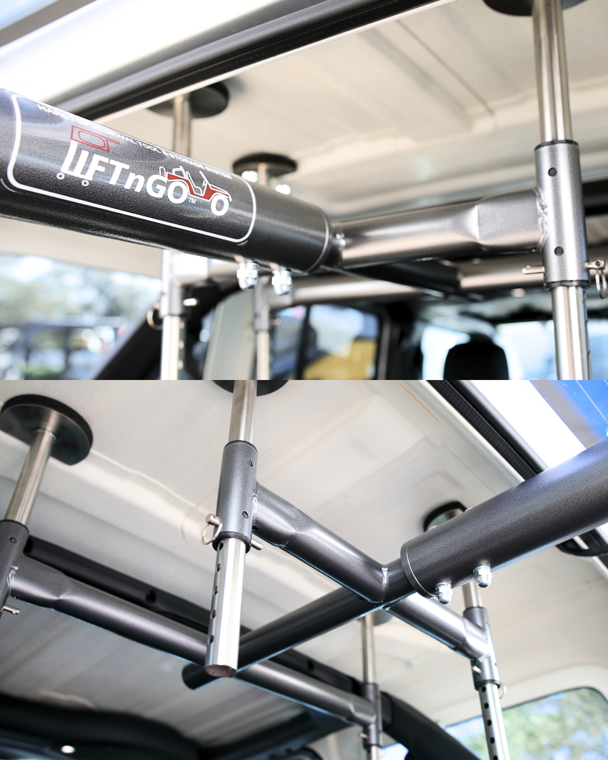 LIFTnGO™ - Hardtop Removal and Storage Tool for Jeep Wrangler & Ford Bronco®