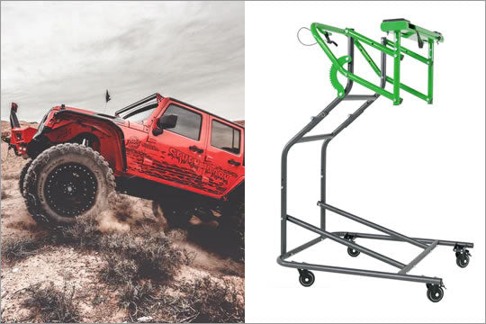 【新品未使用】JEEP HARDTOP REMOVAL SYSTEM Amazon.com: Bronco/Wrangler Hardtop Removal Lift 1-Person