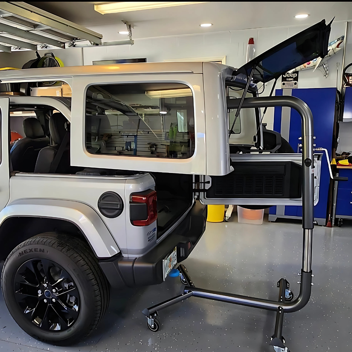 LIFTnGO™ - Hardtop Removal Tool and Storage Device for Jeep Wrangler & Ford® Bronco 4-Door