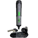TopLift Pros Turn Pro cordless driver with rechargeable battery, bits, and station for fastening hardtop bolts.